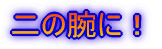 ��̘r�ɁI